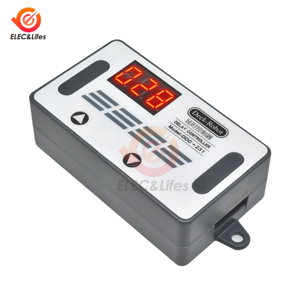 DC 12V светодиодный цифровой реле задержки времени датчик PNP источник сигнала PLC