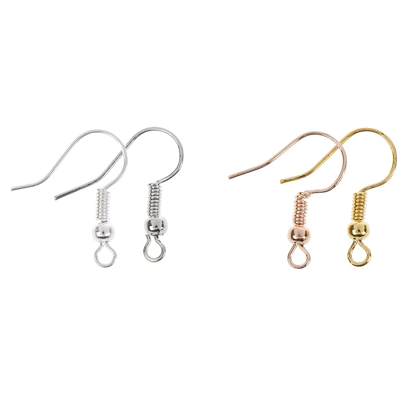 Горячие 100 шт./лот DIY серьги фурнитура застежки крючки сделай сам ювелирные