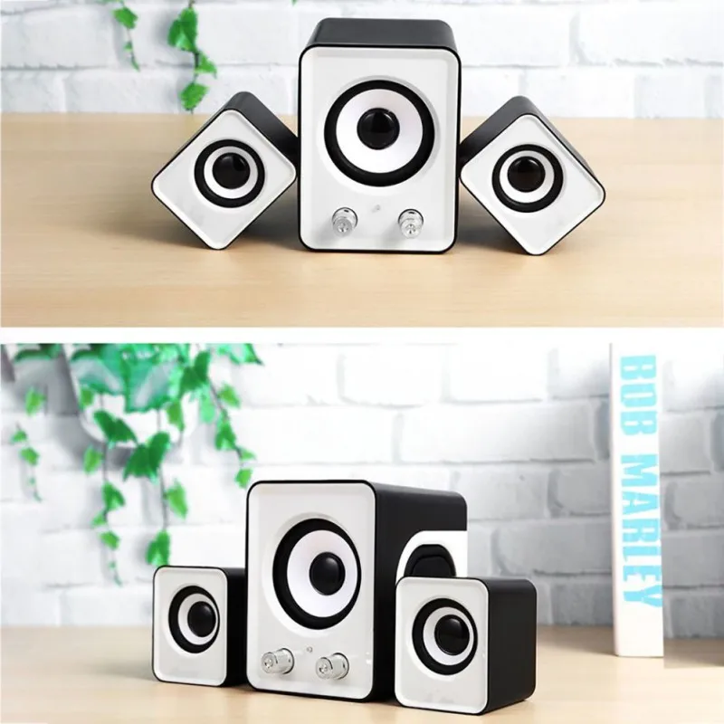 ПК колонки стерео звук Мультимедиа USB питание для ноутбука и компьютера