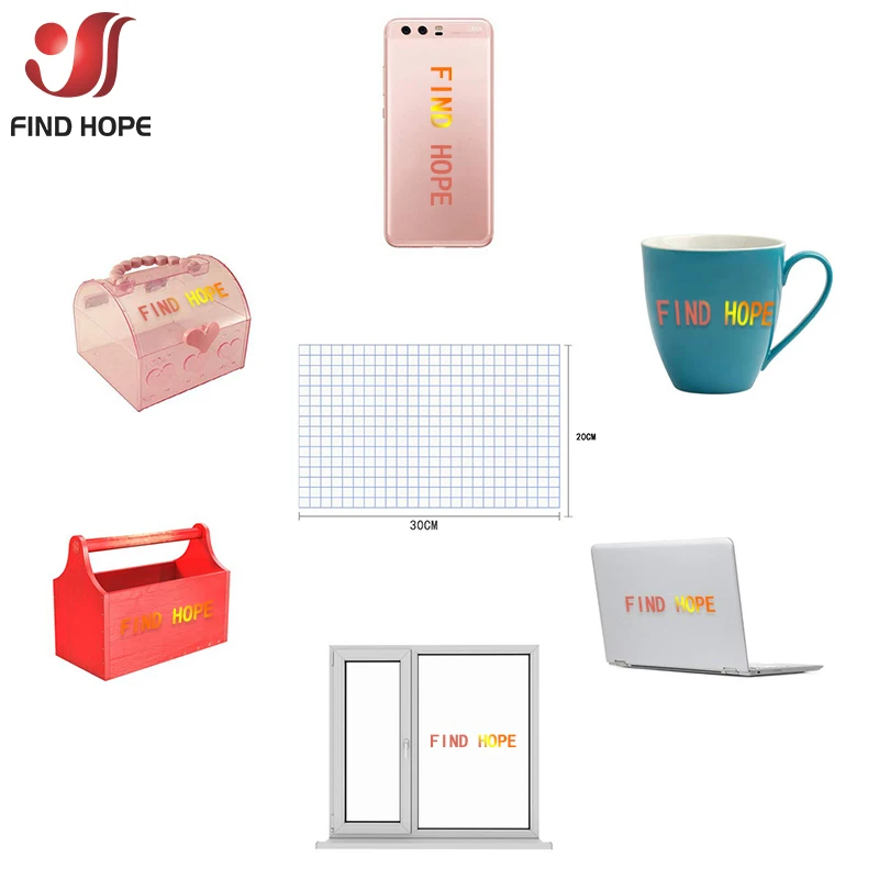 Клейкая прозрачная лента Mid Tack для нанесения переводной бумаги Виниловая