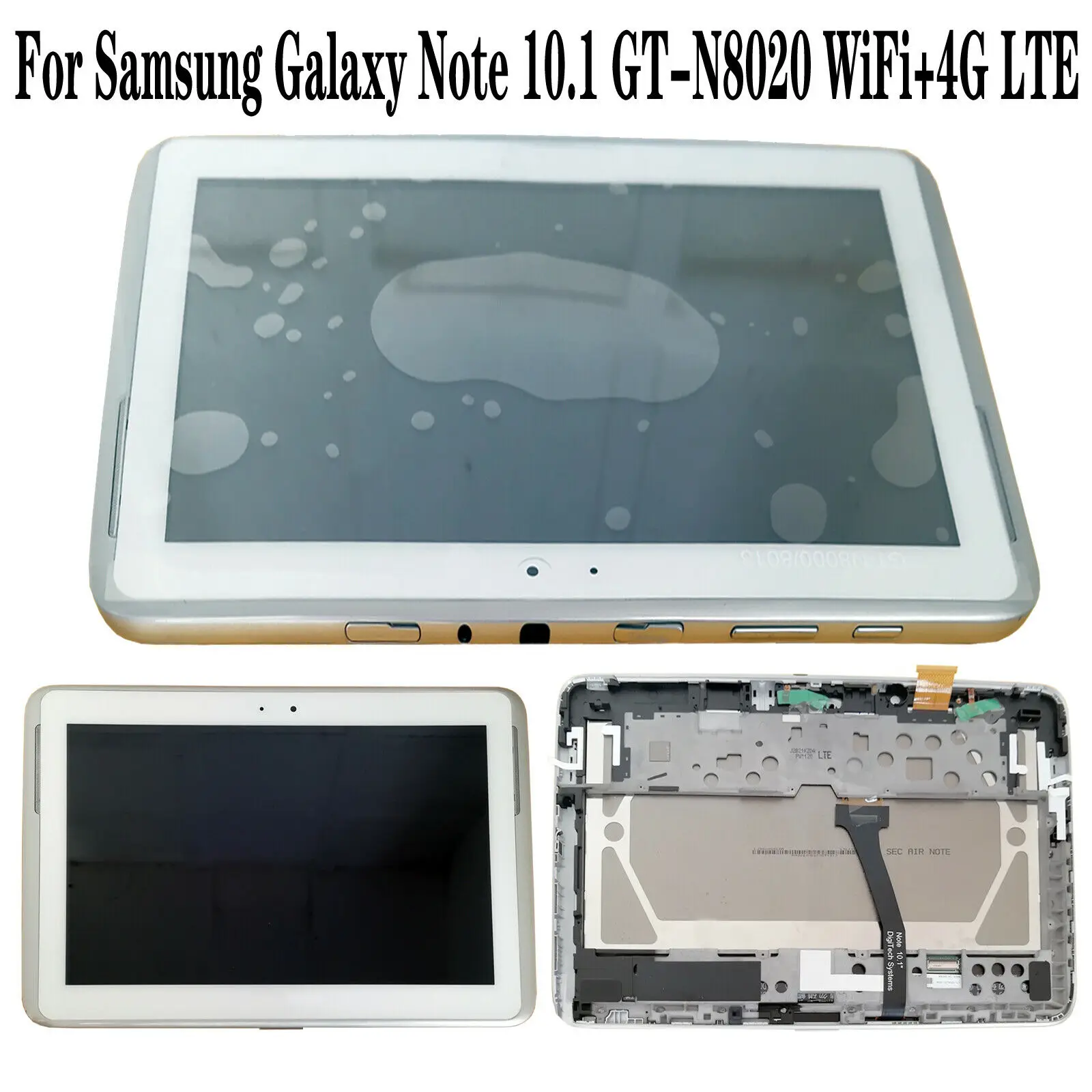

OEM For Samsung Galaxy Note 10.1 GT-N8020 WiFi+4G LTE LCD Display Touch Screen