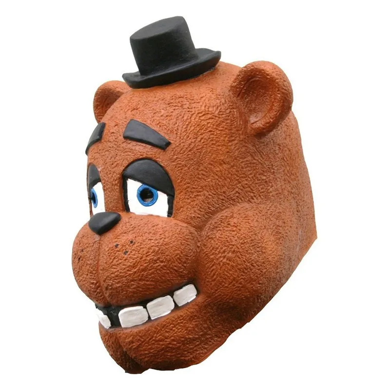 Фредди Fazebear сумки Чика Фокси Полное Лицо Латексная Маска Five Nights At Freddy's пять