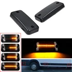 Динамический светодиодный Боковой габаритный фонарь, указатели поворота для Renault Volvo FLFE Fiat Ducato Iveco ежедневное реле Citroen Peugeot Boxer