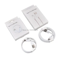 20pcs type c usb c android mobile white cable charging cord usb data sync charger cable for i phone samsung with new retail box