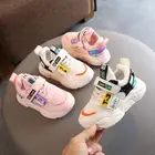 Кроссовки Детские сетчатые для тенниса, дышащие спортивные туфли, подходящие по цвету, для девочек и мальчиков, весна-осень