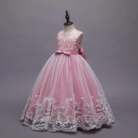2022 princess flower girl dress wedding birthday party kids dresses for girls childrens teenager prom designs