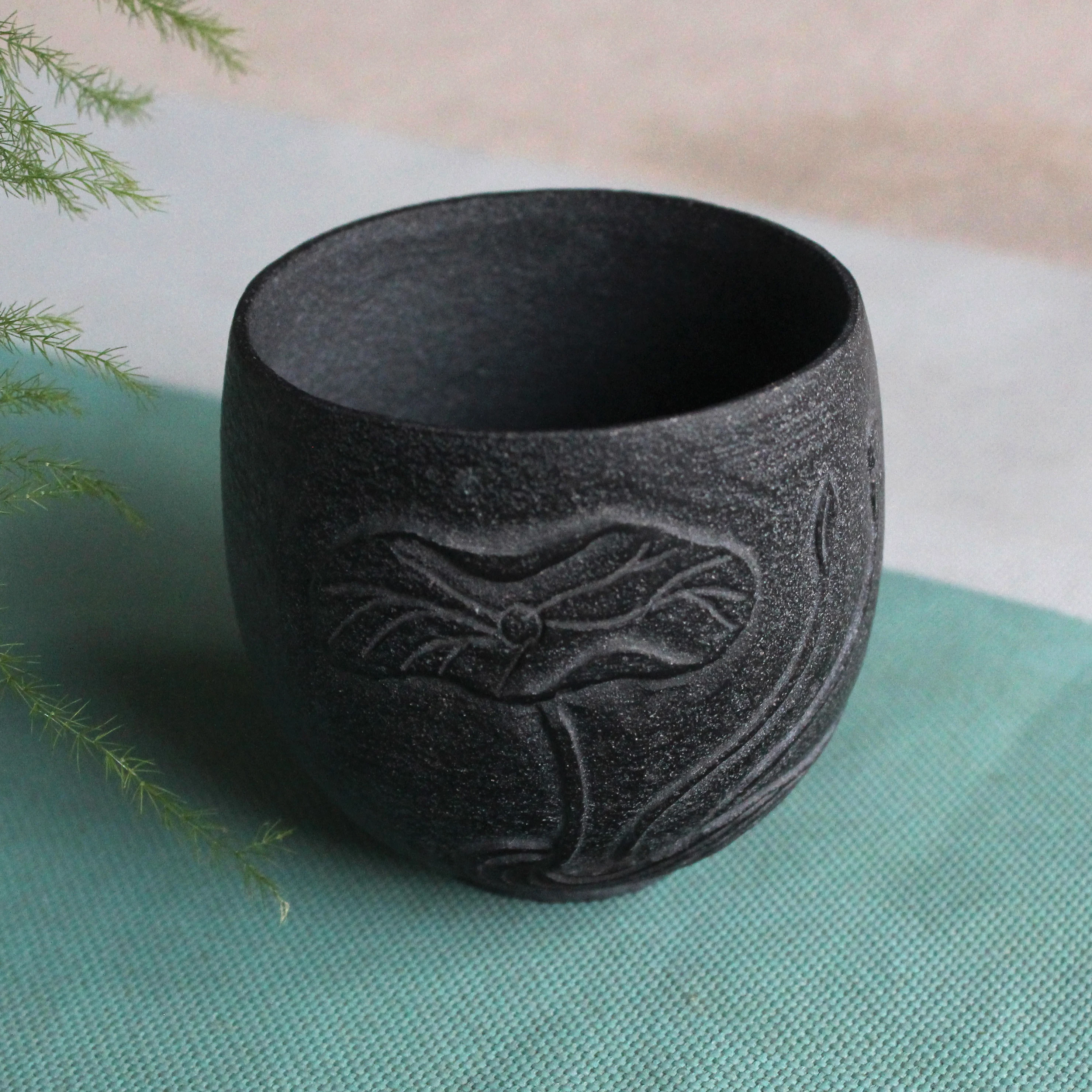 Каменная кружка для воды китайская домашний чайный набор креативная чашка