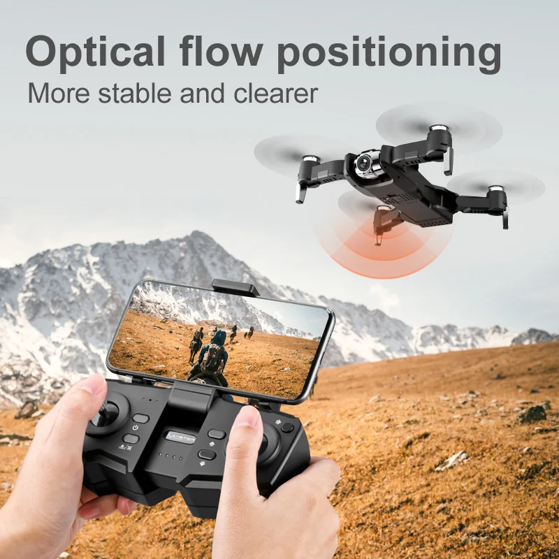 S5 Wi Fi FPV RC Дрон складной Квадрокоптер с 4 k/1080 P HD двойной камерой жесты и чувство