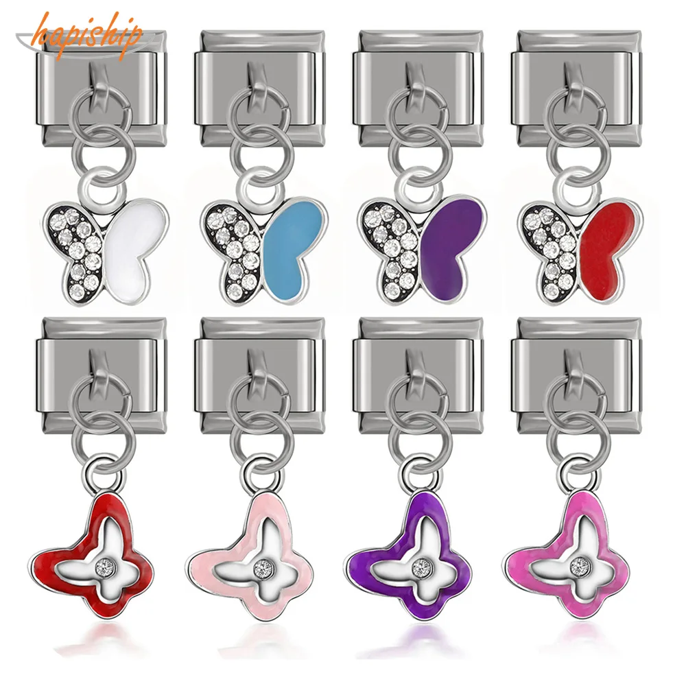 Hapiship Новинка 2018 оригинальные Стразы в виде бабочек ромашки шириной 9 мм
