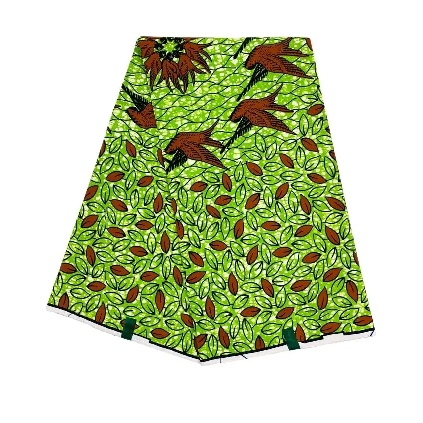 

African 100% cotton real wax fabric ankara fabric 6yard african print fabric wedding dress tissue african fabric wholesale