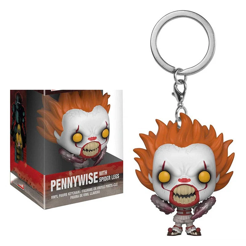 FUNKO Новый это Джокера крик призрак уход за кожей лица брелок для ключей Чаки