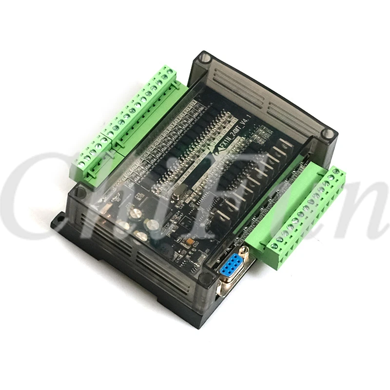 Промышленная плата управления PLC FX1N 24MT 14 входов 10 транзисторов 2 дороги