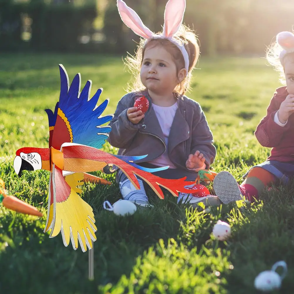 

Windmill Bird Repeller Garden Plant Flower For Outdoor Garden Lawn Yard Decoration Garden DIY Birds Spinner Protection