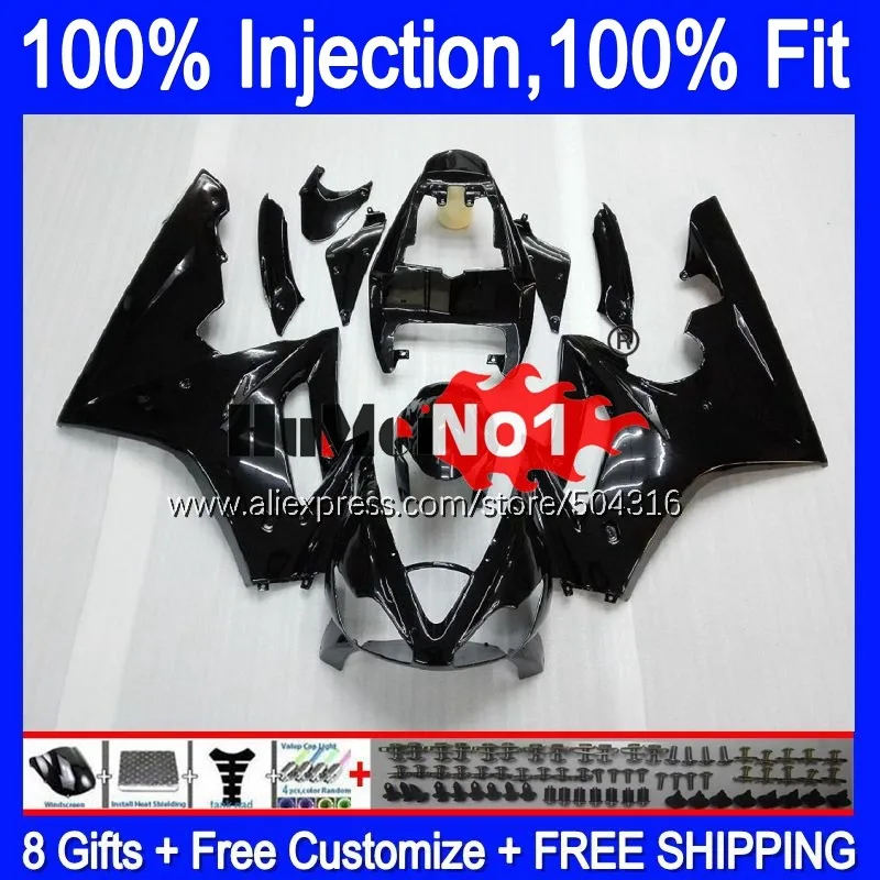 

OEM For Triumph Daytona675 2002 2003 2004 2005 2006 2007 2008 103MC.22 black gloss Daytona 675 02 03 04 05 06 07 08 OEM Fairing