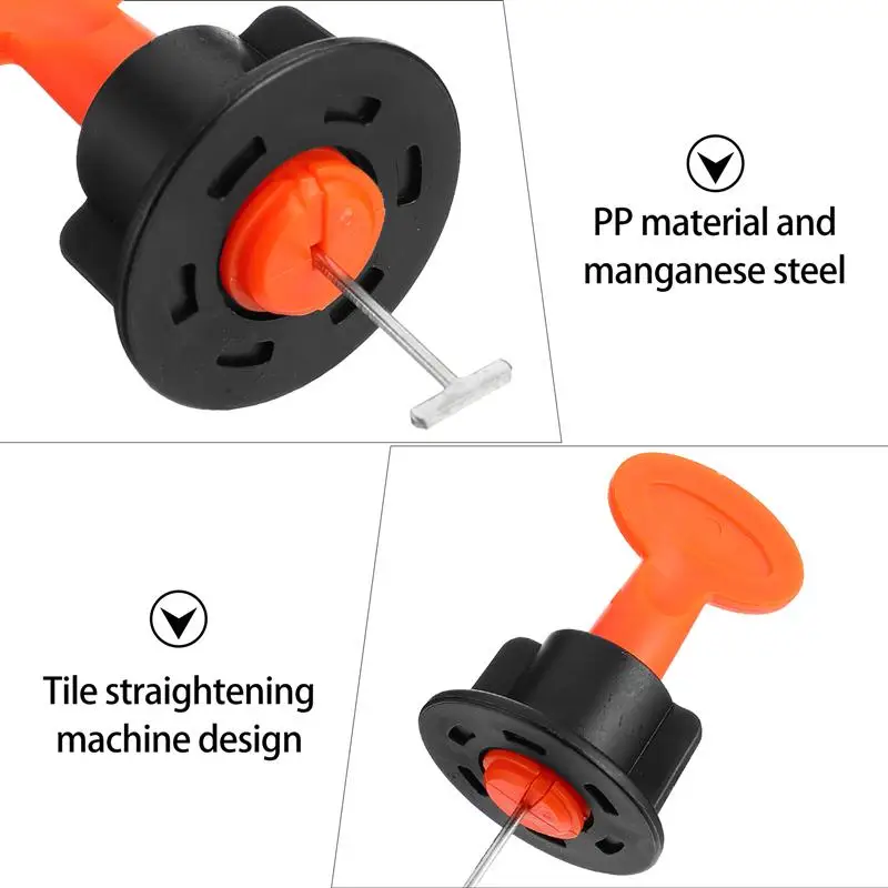 

51pcs Premium Tile Leveling System Kit Reusable Tile Installation Tool Kit