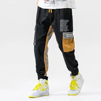 hip hop joggers 2022 spring mens cotton harem cargo pants pockets tactical casual trousers techwear sweatpants sports streetwear