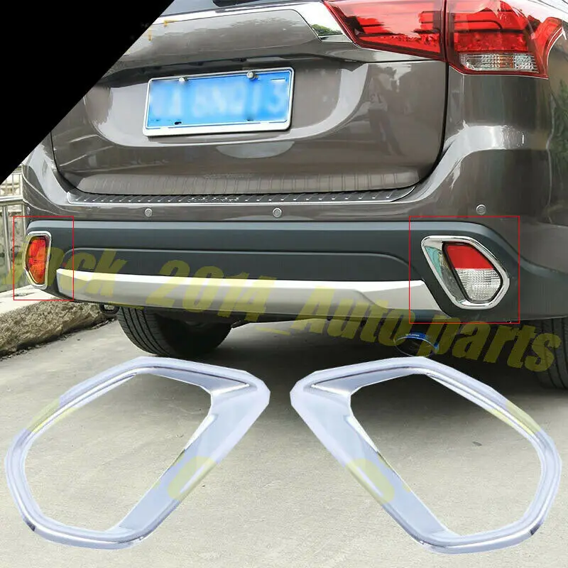 

АБС-пластик, хромированная задняя крышка для Mitsubishi Outlander 2016-2018