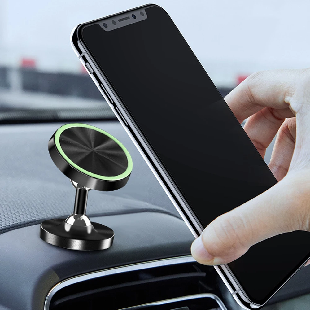 Универсальный вращающийся на 360 градусов Автомобильный магнитный держатель для