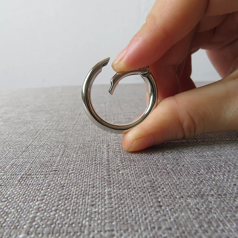 50 шт 25 мм Металлические Пружинные уплотнительные кольца открываемые Брелоки