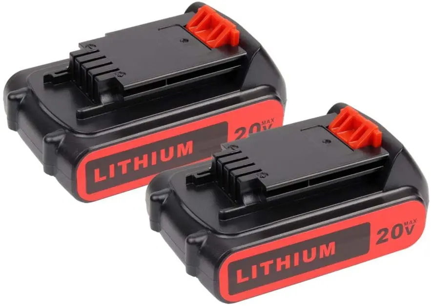 LBXR20 Батарея для BLACK&DECKER 18V 20V 3.5Ah Li Ion Перезаряжаемые LB20 BL2018 LBX20 XJ GKC1825L