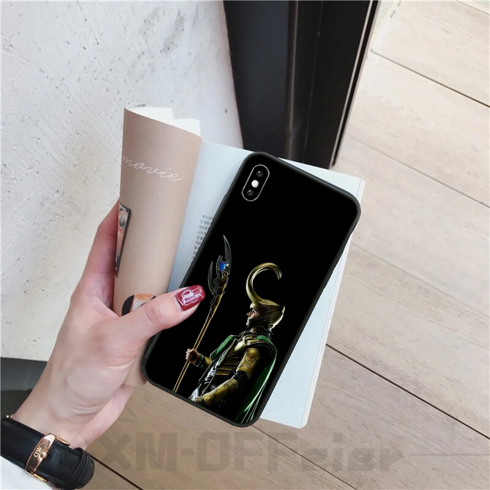 BaweiTE Coque Marvel Hero Loki DIY Printing Phone Case cover Shell for iPhone 11 pro XS MAX 8 7 6 6S Plus X 5 5S SE XR | Мобильные