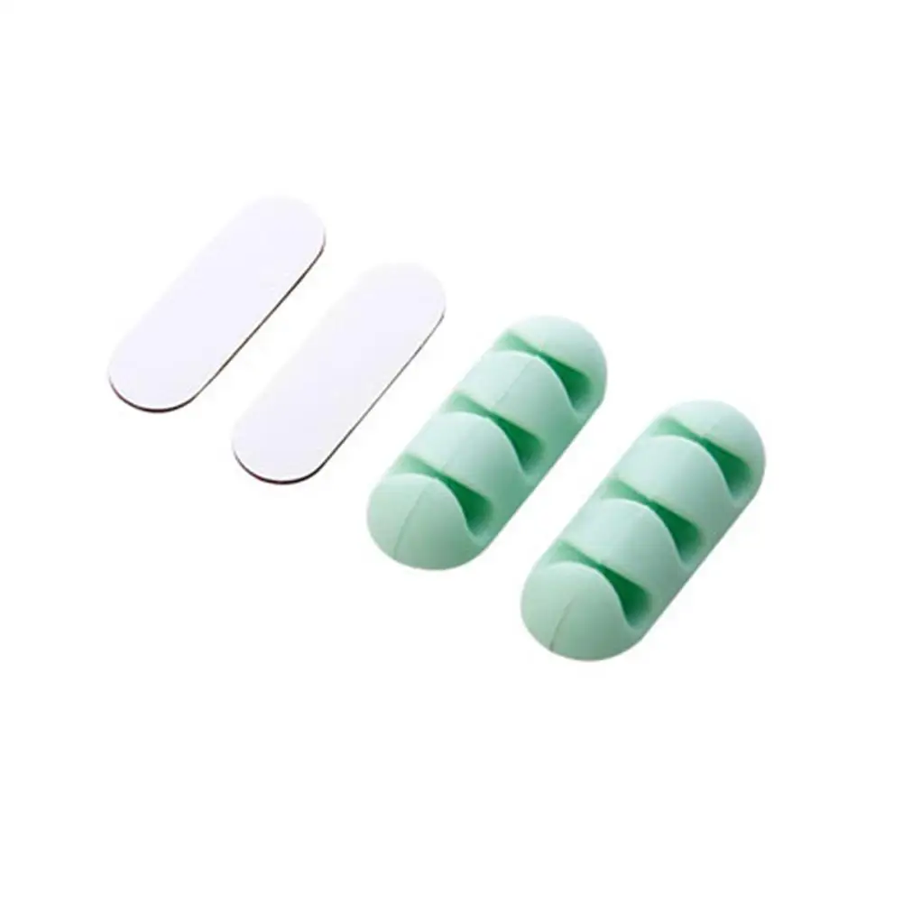 

2Pcs Self-adhesion Wire Clip Organizer for Office Cable Wire Holder