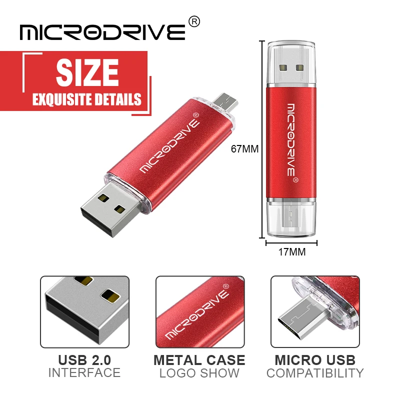 USB флеш накопитель 3 в 1 64 128 ГБ Type C|USB флэш-накопители| |
