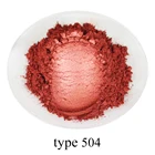 250g жемчужная пудра пигмент #504 цвет красного вина минеральная пудра Mica порошок краситель для мыла автомобильной искусство ремесла Акриловые Краски порошок