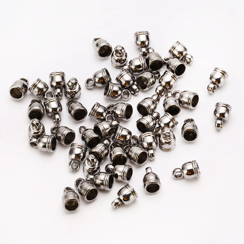 Концевые наконечники для ожерелья шапочки с кисточками бусины Концевики