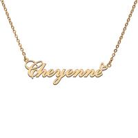 god with love heart personalized character necklace with name cheyenne for best friend jewelry gift