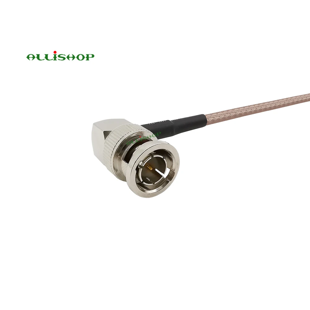 BNC Male to Right Angle Connector 75Ohm RG179 Coaxial Cable Pigtail For Video HD-SDI/3G-SDI/4K/8K SDI 2-15Meter | Обустройство дома