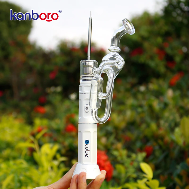 Kanboro eCube Enail Dab Rig набор с керамическим/кварцевым/титановым стеклом для ногтей