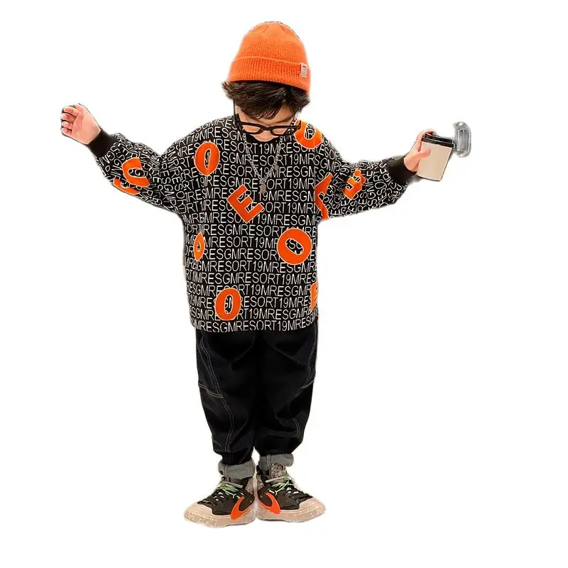 

Children's clothing Sweatshirt Clothes for teenagers pure free shipping products from aliexpress Clothing for boys Kids clothes