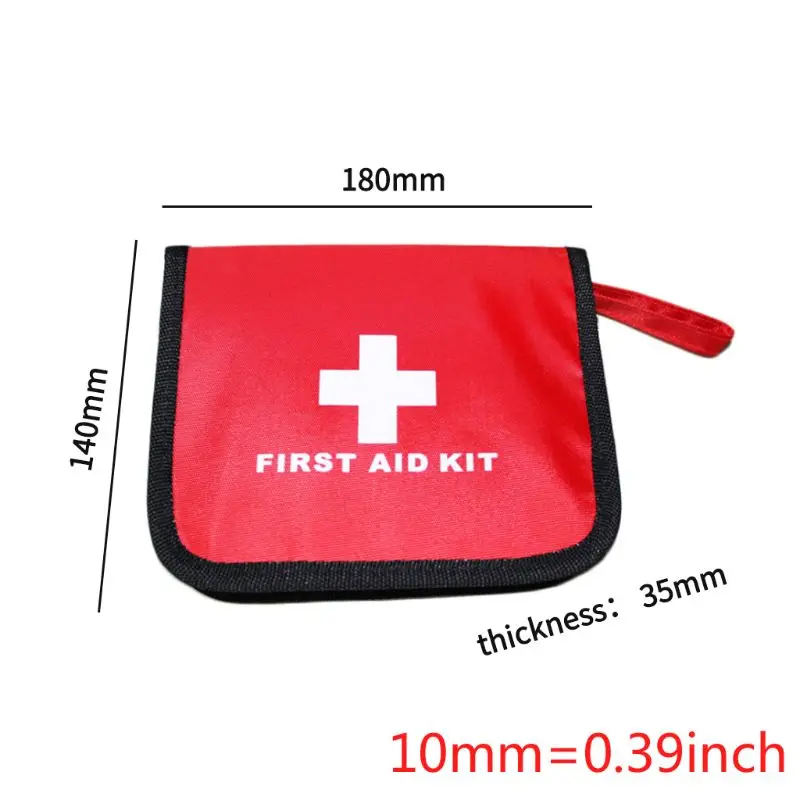 

Q1FF 1 Set Outdoor Travel First Aid Kit Emergency Bag Sports Home Car Portable Mini Practical Safety Security Necessary