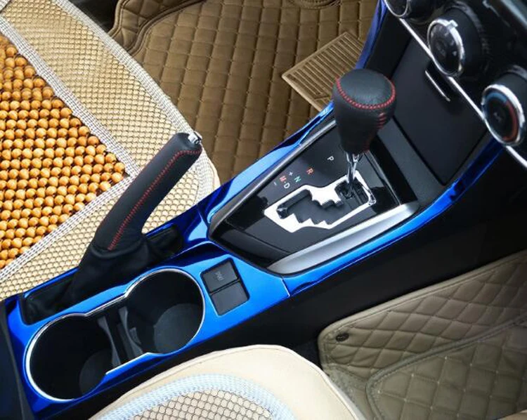 Автомобильный Стайлинг рамка для чашки автомобиля Накладка toyota corolla 2013 2014 2015 2016