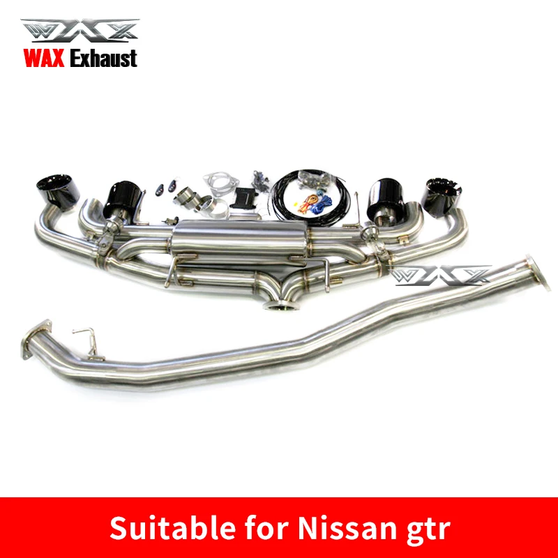 

Factory direct sale professional exhaust for nissan GTR top sale stainless steel GTR