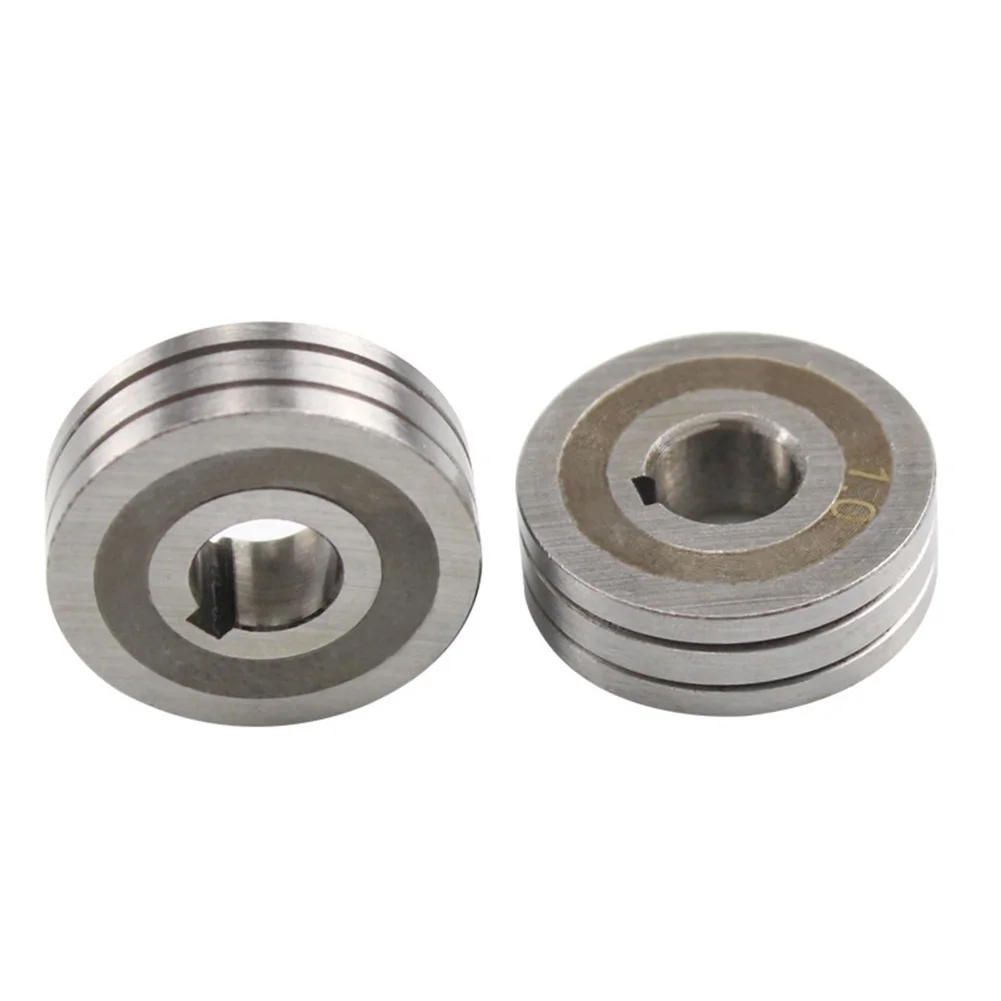 

2pcs Knurled Groove V Groove Steel 2PCS Mig Welding Machine Wire Feed Roller Parts Very Easy To Use High Quality