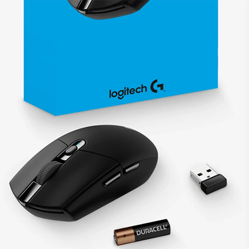 Оригинальная Беспроводная игровая мышь Logitech G305 Lightspeed G304 с сенсором Hero 12000DPI CS GO/LOL
