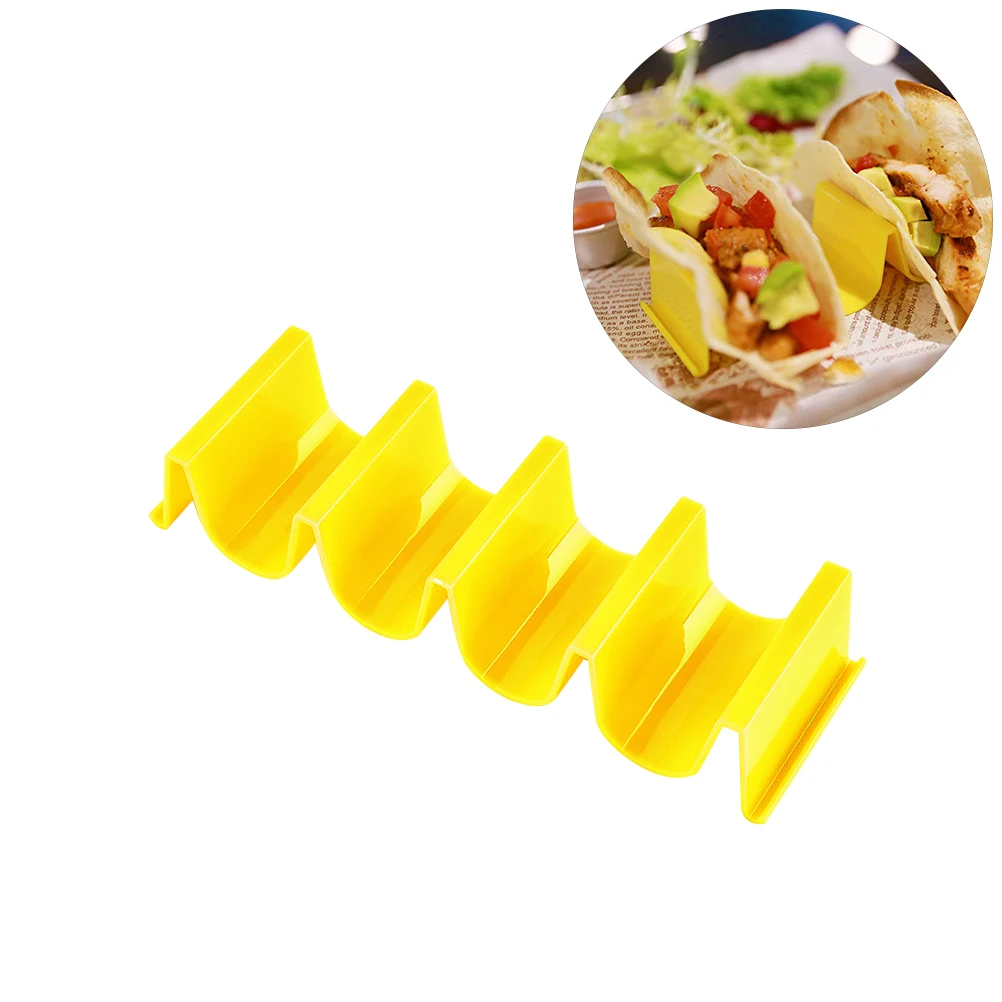 Цветной пластиковый держатель Taco Shell подставка Protector для еды кухонные изделия