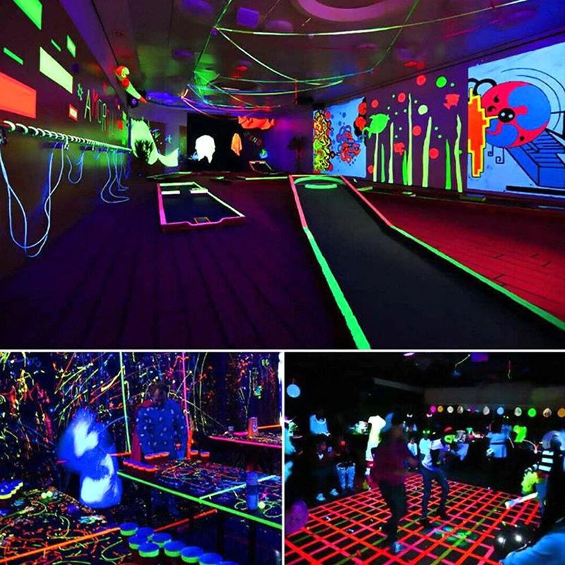 Новинка флуоресцентная лента 6 шт./компл. неоновая для защиты от УФ-лучей