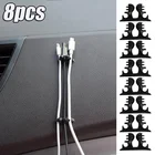 8 шт., зажимы для проводов и кабелей