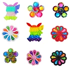 Антистрессовые вращающиеся сенсорные игрушки, мини диммеры, СИМПЛ диммер, игрушки-антистресс, набор для раннего развития, игрушка Поп Ит, мягкая попка