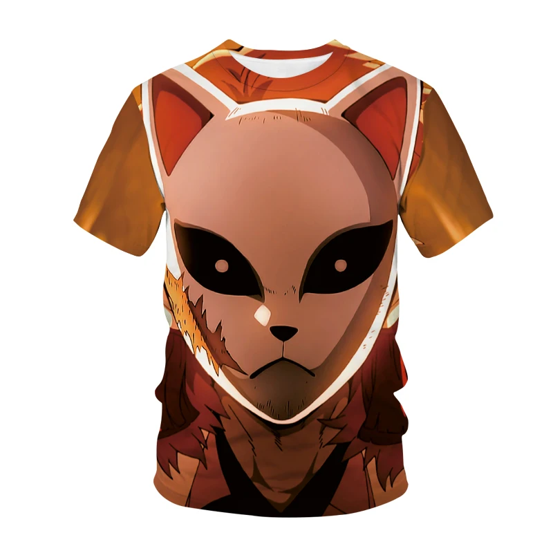 

New Fashion Men Women Casual T shirt Anime Demon Slayer Kimetsu No Yaiba 3D Print Hip Hop Tshirt Harajuku Tee shirt Couples Tops