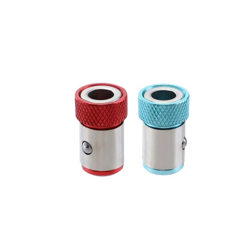 

Screwdriver Bits Magnetic Ring 1/4" 6.35mm Metal Strong Magnetizer Screw for Hex