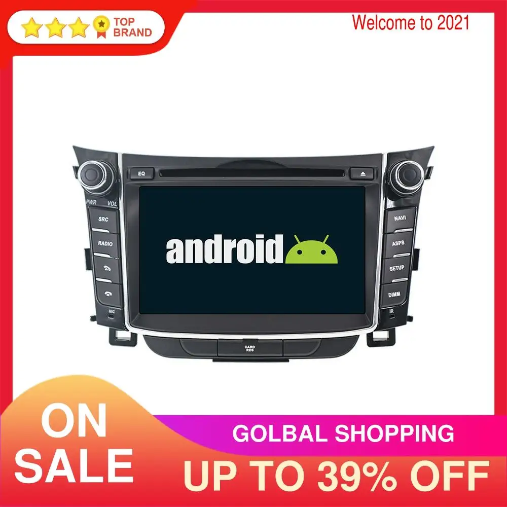 Android 10 PX5PX6 автомобильный DVD плеер GPS навигация головное устройство для Hyundai I30 Elantra