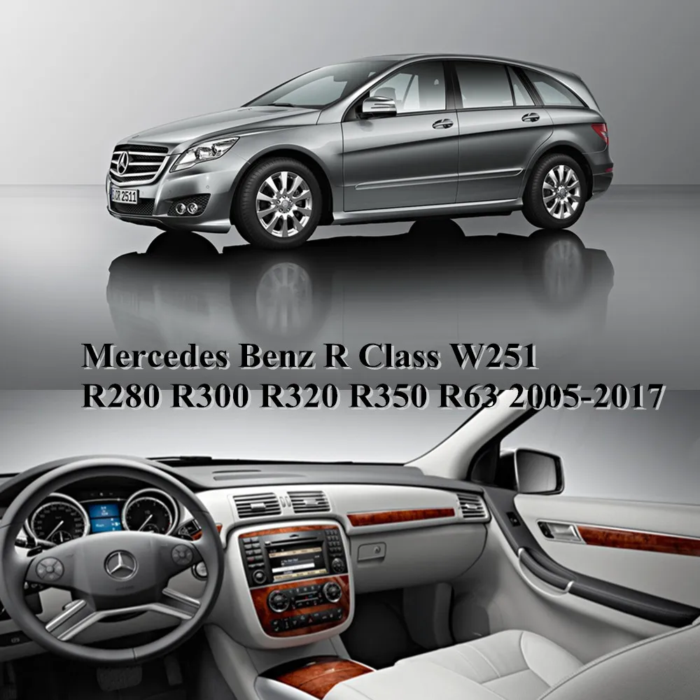 2 Din 9 &quotАвтомобильный мультимедийный плеер Android GPS Авторадио для Mercedes Benz R Class W251 R280