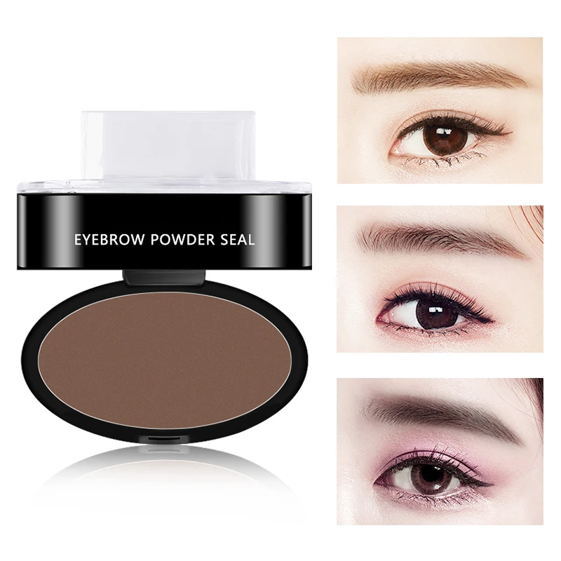 3 цвета быстрый макияж порошковый уплотнитель для бровей водостойкий штамп