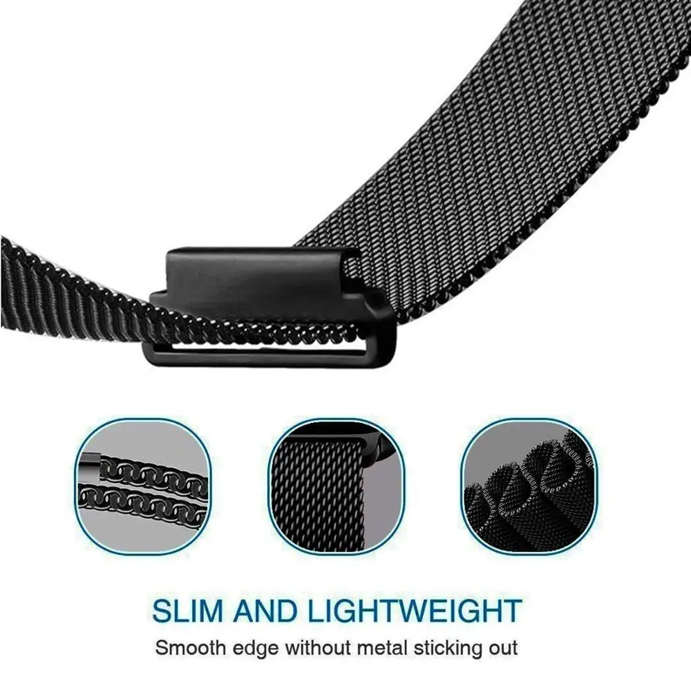 Magnetic strap For Samsung Galaxy watch 4 Active 2 40mm 44mm/Classic 46mm/42mm Frontier 20mm 22mm bracelet Huawei GT/2e/Pro band