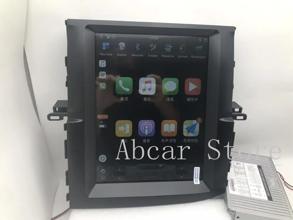 12 1 ''Tesla style Android 9 0 автомобильный dvd-плеер GPS-навигация для Toyota Highlander 2014-2018