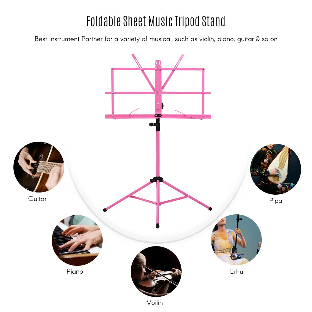 Складной легкий Водонепроницаемый чехол со штативом и подставкой для музыки